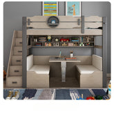 Upper and lower multi-function combined bed